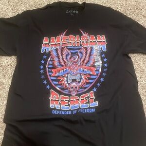 American Rebel Tshirt -large NWT